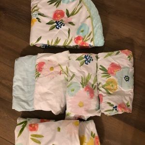 Bundle: Cloud Island Floral Nursery Set